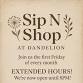 Sip N Shop event image