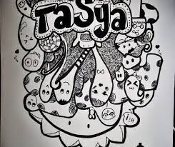 Gambar Doodle Tulisan Angga 100 Gambar Doodle Nama Art Simple Keren Dan Cara Membuatnya How To Draw Doodle Art Name Aulia Simple Doodle Seni Doodle Graffiti