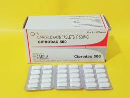 Ciprodac 500 mg Ciprofloxacin 500mg Tablets at ₹ 48/stripe in Nagpur | ID: 2849490841988