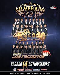 Discos de estudio de banda el recodo. Banda El Recodo Atascosatickets Boletos Silverado