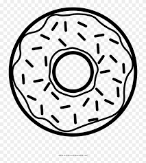 One page contains five plain donuts that your child can decorate and color in and the other page. On Doughnut Coloring Page Ausmalbild Donut Free Transparent Png Clipart Images Download