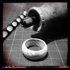 For the edges, sand until the desired ring width. The One Where I Finally Make Something The Dremel Amateur