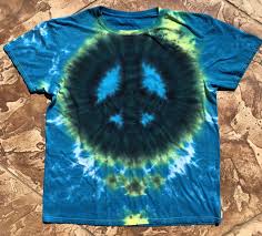 Subtle Blue Dream Peace Sign Tye Dye T Shirt Sizes S M L Xl 2x 3x 4x Tie Dye Tiedye Tiedy Tie Dye Fashion Tie Dye T Shirts Tie Dye Designs
