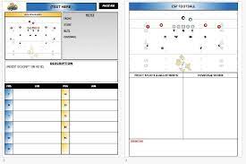 Free Football Playbook Template
