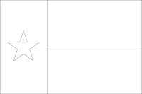 The texas flag uses the same red, white, and blue as the u.s. Six Flags Of Texas Coloring Activity Ms Brown S Texas Time Machine