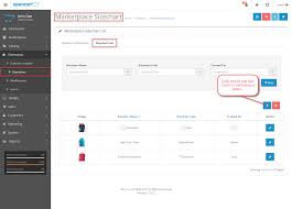 Opencart Marketplace Product Size Chart Fashion Retailer