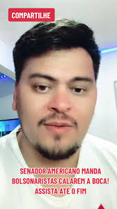 Senador Americano Manda Bolsonaristas Ficar em Silêncio