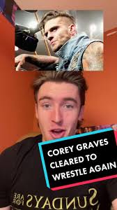 #CoreyGraves cleared to wrestle again. #wwe #raw #smackdown #nxt  #wrestlingtiktok #fyp #foryoupage
