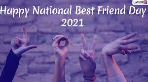 Jul 30, 2020 · july 30, 2021. National Best Friends Day 2021 In United States Date History And Significance Of The Day That Celebrates Friendship Latestly