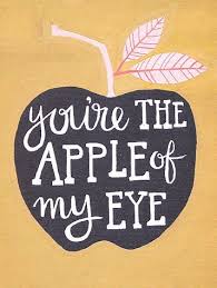 From the paragraph above, i understand that the speaker was surprised/shocked or unhappy to know his friend made that high jump. You Re The Apple Of My Eye A Complete Life Fruit Quotes Words Words Quotes