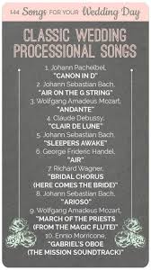 Classic Wedding Songs Processional Wedding Songs Wedding Ceremony Music Wedding Processional