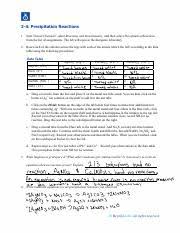 In this lab, you will explore endothermic and exothermic processes. Lab 7 Virtual Chemlab Reactions And Stoichiometry Precipitation Reactions Data Table F A Turnedwhite Turned G B Turned Turnedblack H C Course Hero