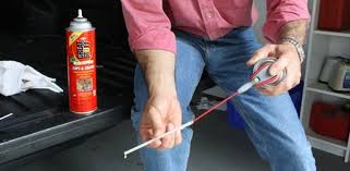 Where and how to use expandable foam sealant. Expanding Foam Spray Tube Cleaning Tip Today S Homeowner
