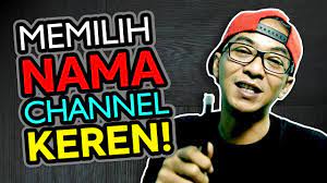 Cara Membuat Nama Channel Youtube Youtube