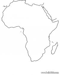 Detailed elevation map of africa continent. Maps Coloring Pages Africa Map Africa Map Coloring Pages Africa Art