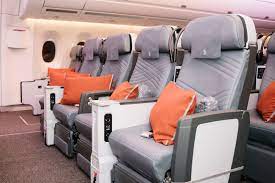 Sia Is The Launch Customer Of The New Airbus A350 900ulr And Has Seven Firm Orders With Airbus The Airc Business Class Seats Singapore Airlines Business Class