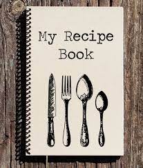 Recipe Book Recipe Journal My Recipes Notebook Journal Etsy Recipe Book Covers Homemade Recipe Books Recipe Book Diy