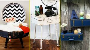I love the idea of hanging old shutters above the mantel for decoration. Diy Vintage Shabby Chic Style Suitcase Decor Ideas Home Decor Repurposed Old Suitcases Youtube