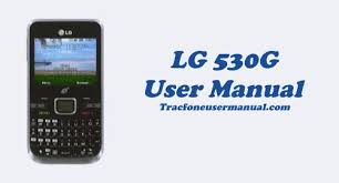 Unlocking lg phone with unlock network. Tracfone Lg 530g User Manual Guide And Instructions