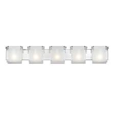 Kadlec 5 Light Bath Bar Avery Home Lighting Glass Shades Indoor Wall Sconces