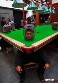 Human Pool Table Meanwhile In Funny Pictures Senses