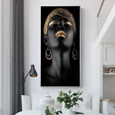 Voir plus d'idées sur le thème déco salon, tableau deco salon, decoration salon. 70x140cm Peinture Sur Toile Decoration Murale Salon Tableau Mural Decoration Salon Toile Peinture Sans Cadre Y010159 African Girl Cdiscount Beaux Arts Et Loisirs Creatifs