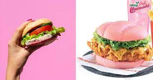 Sos Telur Masin Nampak Menyelerakan Korang Kena Try Burger Pink Ni Remaja