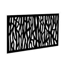 Tuffbilt 0 3 In X 4 Ft X 2 Ft Brazilian Walnut Sprig Polymer Decorative Screen Panel 7300 Decorative Screen Panels Decorative Screens Decorative Wall Panels