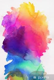 Aquarell Regenbogen Abstrakt Verlauf Door Sticker Pixers We Live To Change In 2020 Rainbow Abstract Watercolor Paintings Easy Watercolor Splash