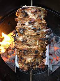 Greek Gyros On The Weber Rotisserie The Smokey Carter