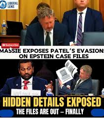 THE MOMENT THE ROOM FROZE: Massie EXPOSES Patel’s Evasions on Epstein Case  Files — And Cameras Caught EVERYTHING, See  More👉👉👉https://autulu.com/szgz, It was supposed to be another controlled  morning ...