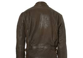 Levi S Vintage 1930 Distressed Leather Jacket In Skyfall Selectism Distressed Leather Jacket Leather Jacket Clothes