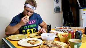 When i did clean up my diet, i saw a significant change. Watch This Competitive Eater Consume Michael Phelps 12 000 Calorie Daily Diet Foodiggity