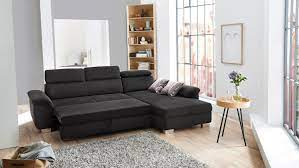Über 100 000 artikel gratis versand & rückversand 365 tage rückgaberecht 5 jahre garantie verschiedene. Ecksofa Landshut L Sofa Stoff Dunkelgrau Schlaffunktion