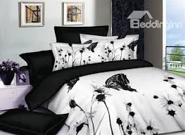Black Bed In A Bag Queen Size Looking For Butterfly Print Bedding Found What I Was Looking For Black Butterfies 3 D Design Bedding Splendid Bedding Sets