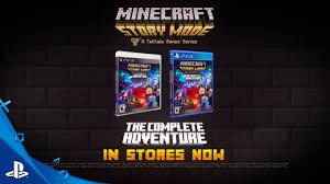 Minecraft Story Mode A Telltale Games Series The Complete Adventure Trailer Ps4 Ps3 Youtube