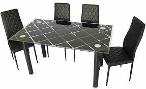 We also offer glass dining sets, console tables, and barware for an elegant addition to your dining room. China Modern Simple Design 140cm Dining Table Set Tempered Glass Dining Table Suited For 4pcs Chairs China Dining Table Glass Top Table