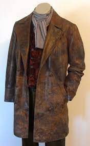 Magnoli Clothiers War Doctor Leather Coat Leather Jacket Outfit Men Jackets Men Fashion Doctor Coat
