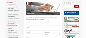 L'albo pretorio on line è uno strumento finalizzato ad aumentare la trasparenza nell'attività amministrativa, i documenti sono facilmente accessibili da ogni cittadino e quindi è un utile strumento informatico che avvicina l'amministrazione ai cittadini. Ladispoli Attivata La Sezione Segnalazioni Sul Sito Comunale