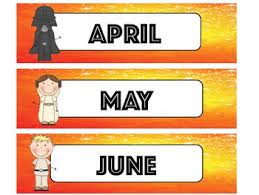 In any case, they'll be open this saturday to give may. Star Wars Days Of The Week And Months Of The Year By Froggies And Fairies