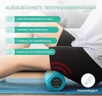 VOYOR-HEALTH Elektrisch Peanut Massageball, Faszienrolle Wirbelsäule mit  Vibration, Wiederaufladbare Tiefengewebe-Triggerpunkt Selbstmassage-Ball  für ...