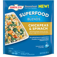 Birds Eye Veggie Made Pasta Nutrition Birds Eye Steamfresh Superfood Blends Quinoa Spinach Birdseye Superfood Chickpea Whole Food Recipes