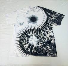 Black And White Tie Dye T Shirt Pin On Sold