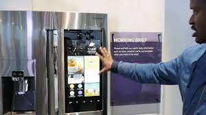 Samsung double door mirror fridge price. Samsung Family Hub 2 0 Smart Fridge Youtube