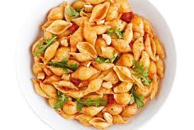Barilla Jumbo Shells With Asparagus Prosciutto Ricotta Cheese Italian Recipes Authentic Barilla Recipes Stuffed Shells Ricotta
