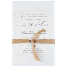 Burlap Ribbon Lace Vellum Wedding Invitations Wedding Invitations Diy Hobby Lobby Wedding Invitations Wedding Invitation Shop