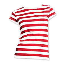Black And White Striped T Shirt Women S Womens Striped T Shirt Red White Stripes Top Size S Red White Striped Top White Stripes Shirt White Striped Tee