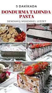 5 dakikada dondurma tadinda pasta tarifi nasil yapilir dondurma pasta pratik tatli parfe yemek tarifleri tatli tatli tarifleri