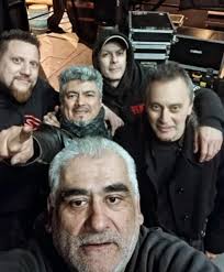 Provincia de Córdoba. 29-1-2006 De izquierda a derecha: Raúl "Gaucho"  Ocanto (que en paz descanse), Damián "Gary" Massara, Daniel "Kuda" Salto  (que en paz descanse). Asistentes/staff de Almafuerte. La foto fue tomada