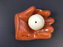 Baseball Glove Salt And Pepper Vintage Ceramic Sports Spring Training Little League Baseball Player Basebal Stuffed Peppers Salt And Pepper Set Vintage Ceramic